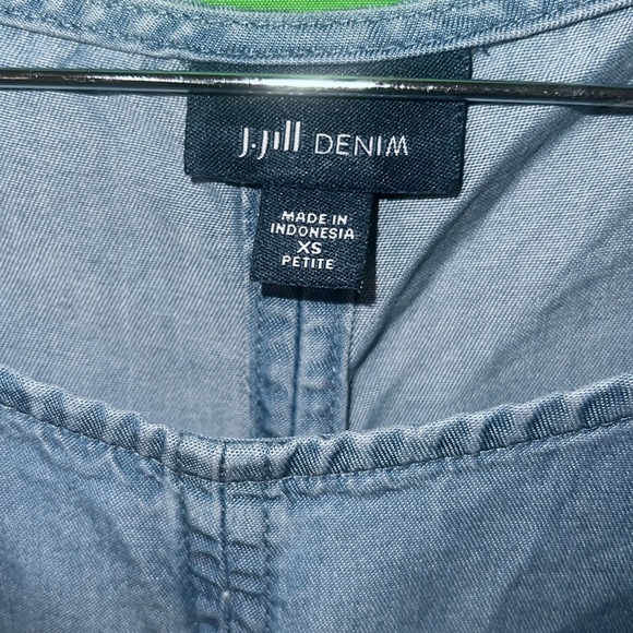 J.Jill Blouse size XS Petite - Picture 4 of 5